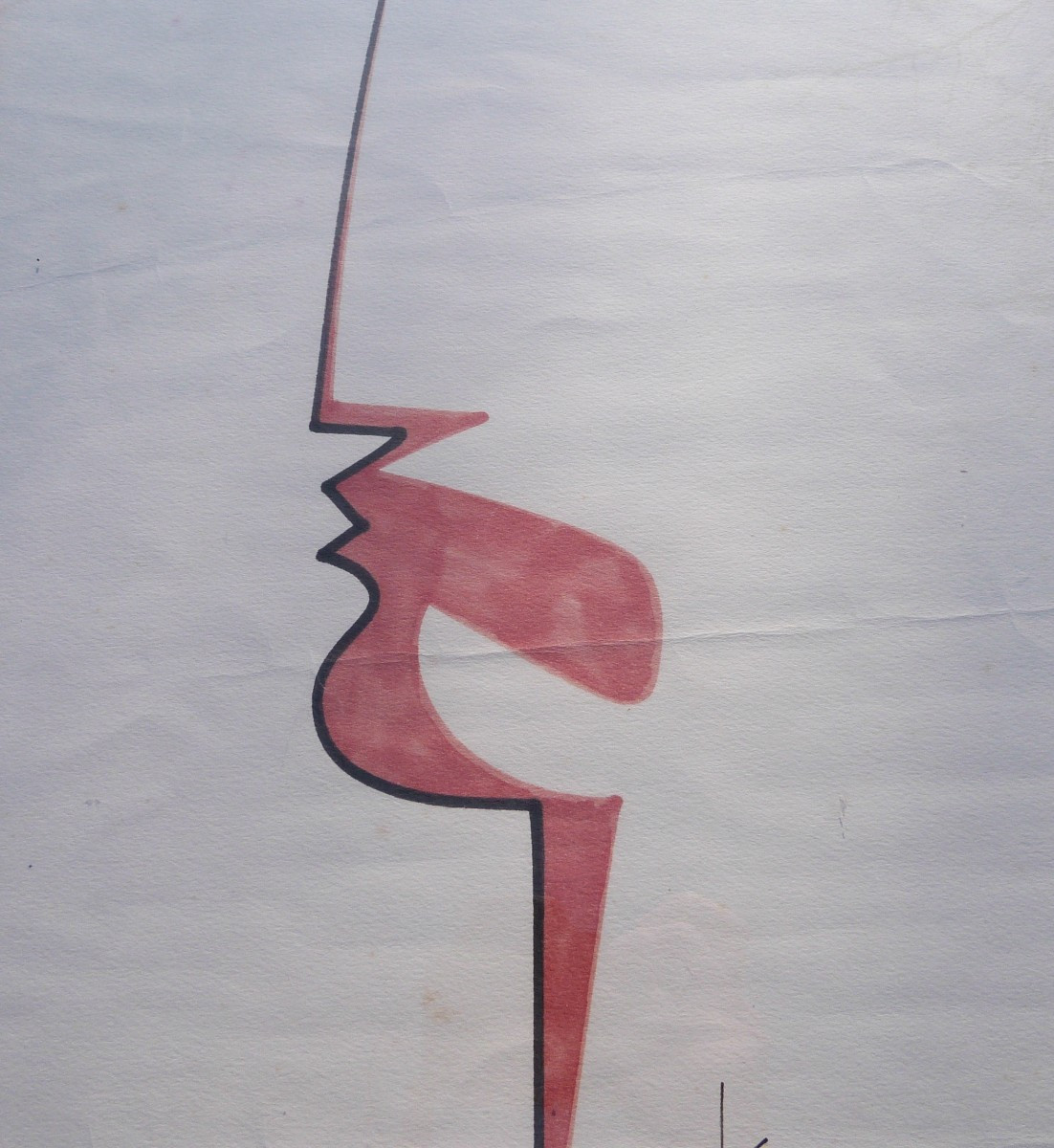 Raymond Moretti double dessin original période Jean Cocteau -photo-2