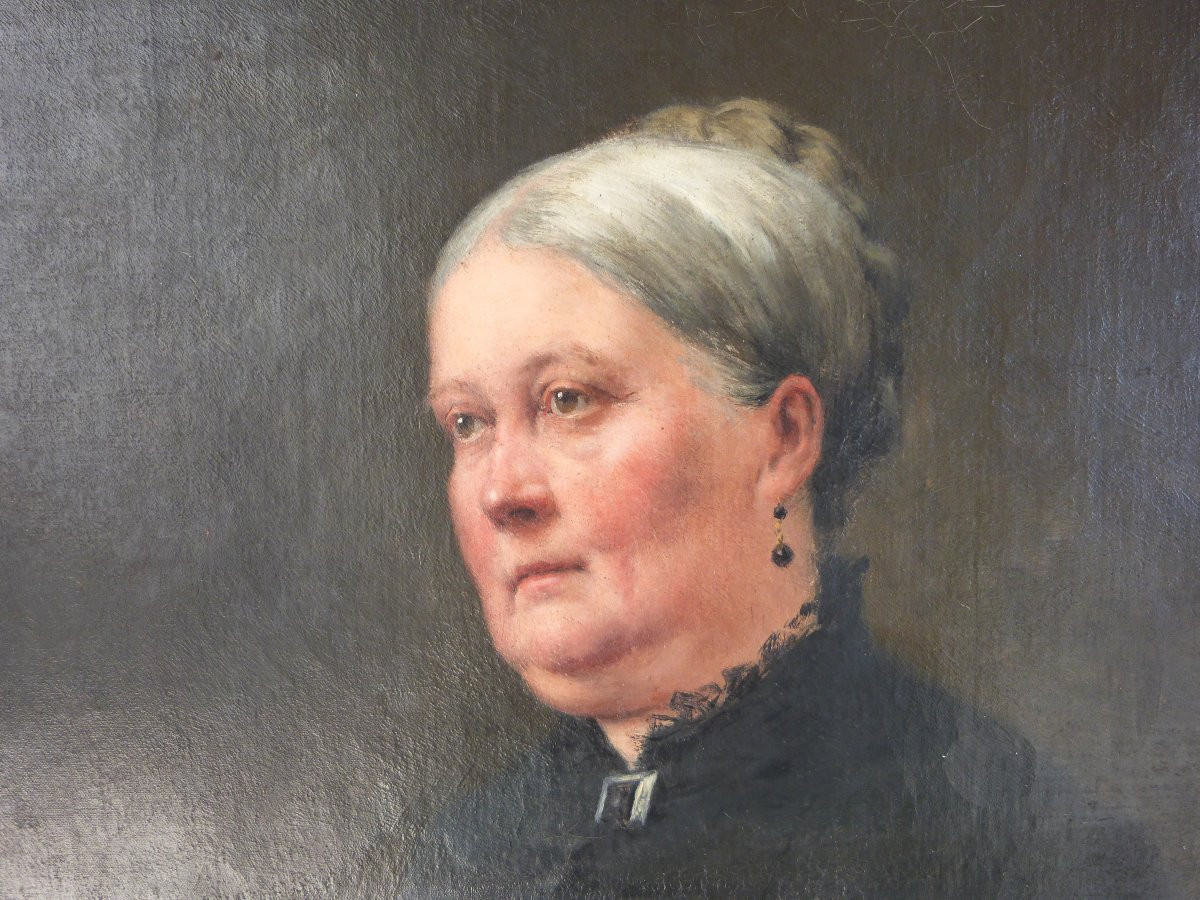 Félix Lacaille, Oil On Canvas, Dated 1889 -photo-3
