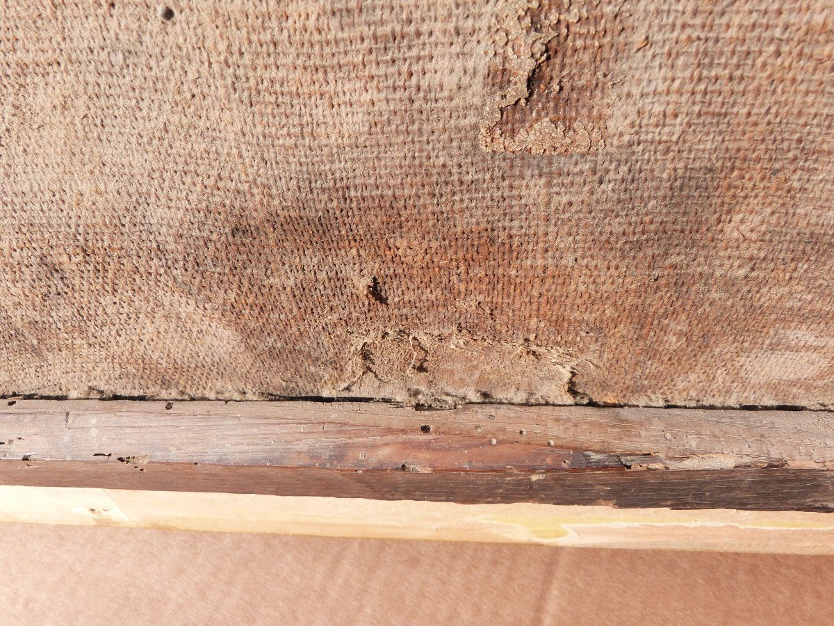 Scène de bataille école française du XVIIeme siècle -photo-6