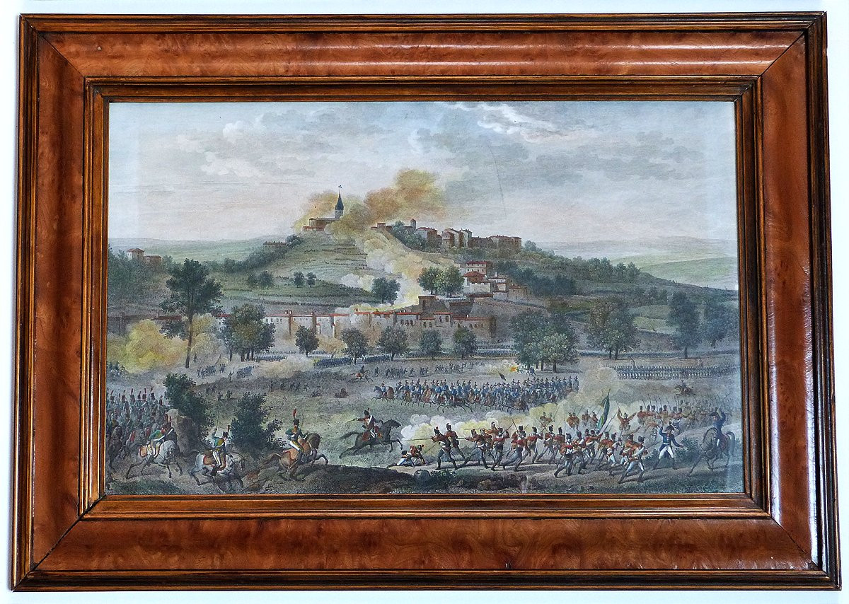 Carl Vernet Hand-colored Engravings Of Napoleonic Battles -photo-3