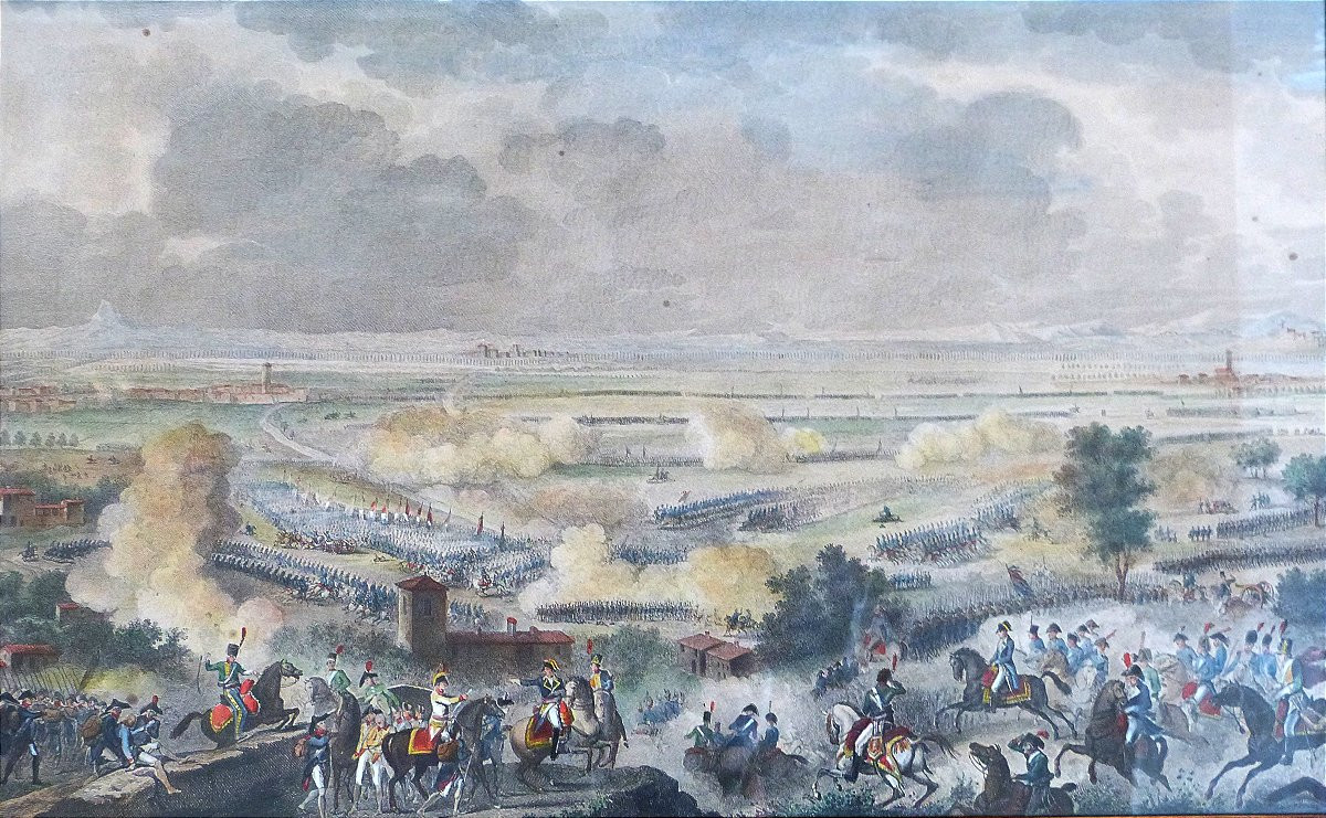 Carl Vernet Hand-colored Engravings Of Napoleonic Battles -photo-1