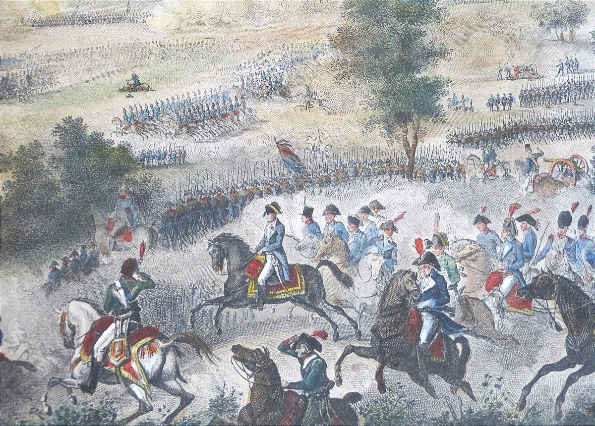 Carl Vernet Hand-colored Engravings Of Napoleonic Battles -photo-4