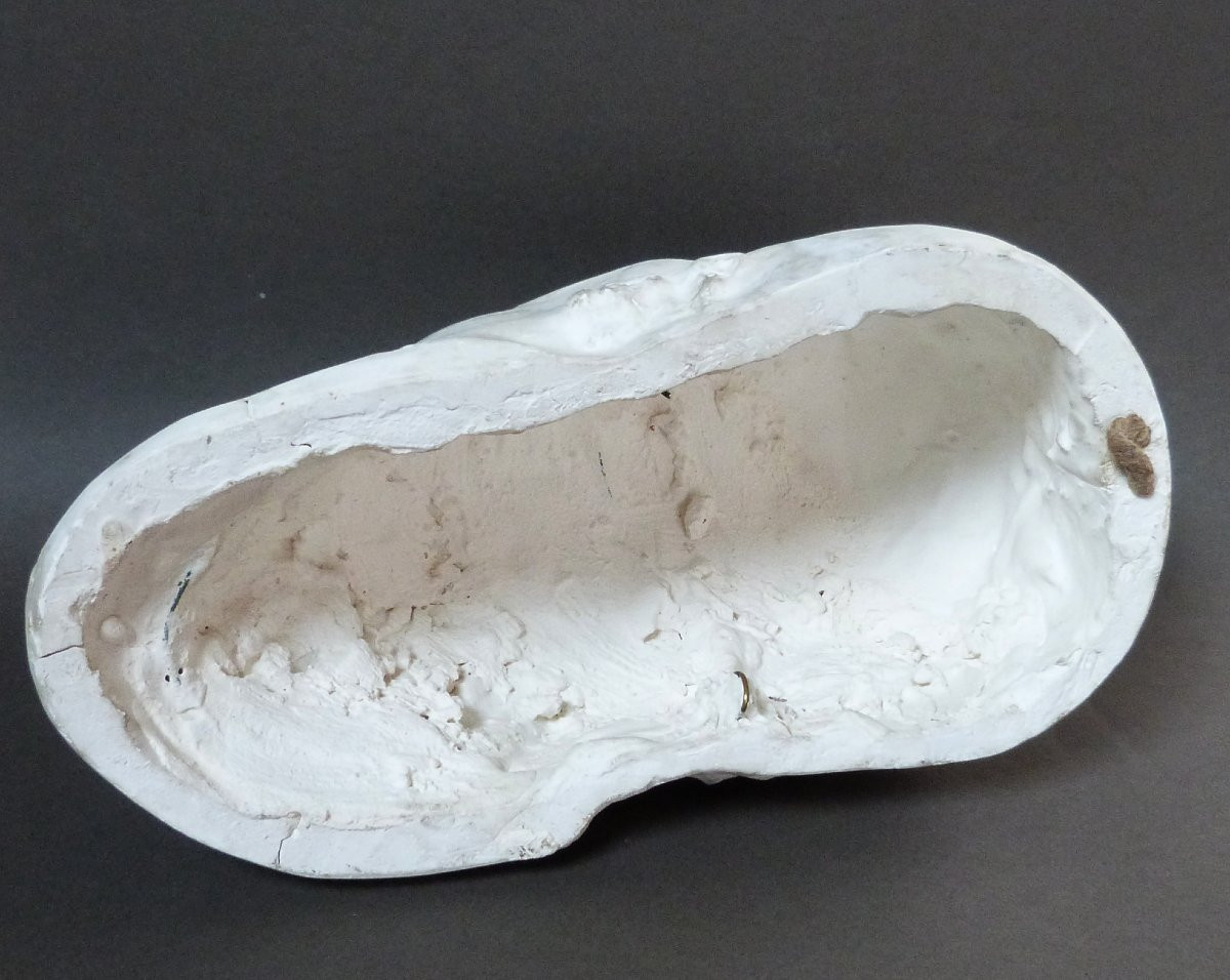 Masque mortuaire de Napoléon Ier en plâtre dit masque Antommarchi -photo-7