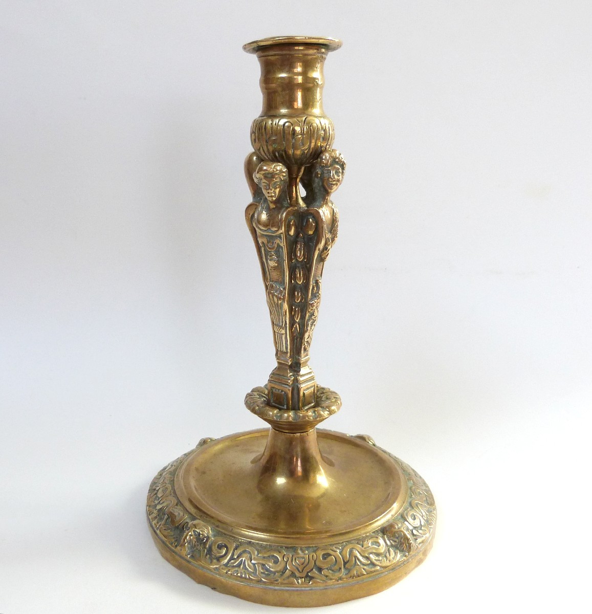Louis XIV Period Bronze Torch/candle