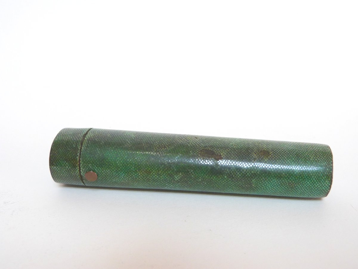 Empty 18th-century Shagreen Case For A Bottle -photo-4