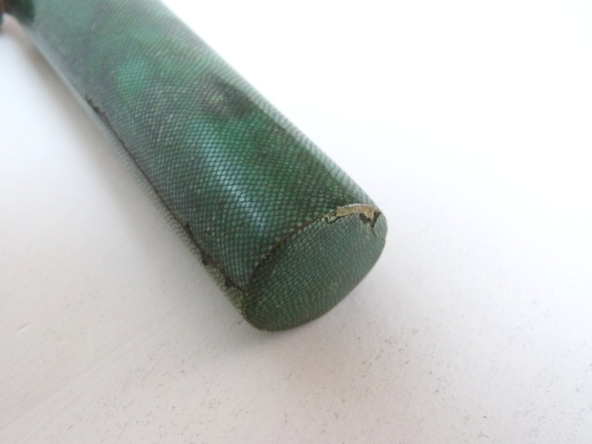 Empty 18th-century Shagreen Case For A Bottle -photo-2