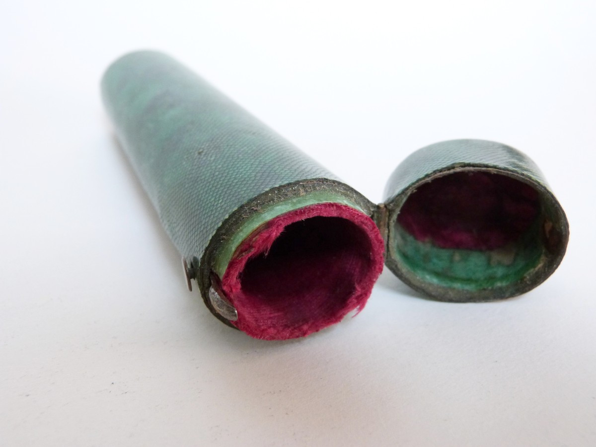 Empty 18th-century Shagreen Case For A Bottle 