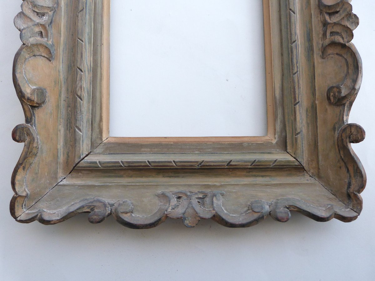 Emile Bouche cadre Montparnasse en bois sculpté des années 40 format 2 F-photo-4