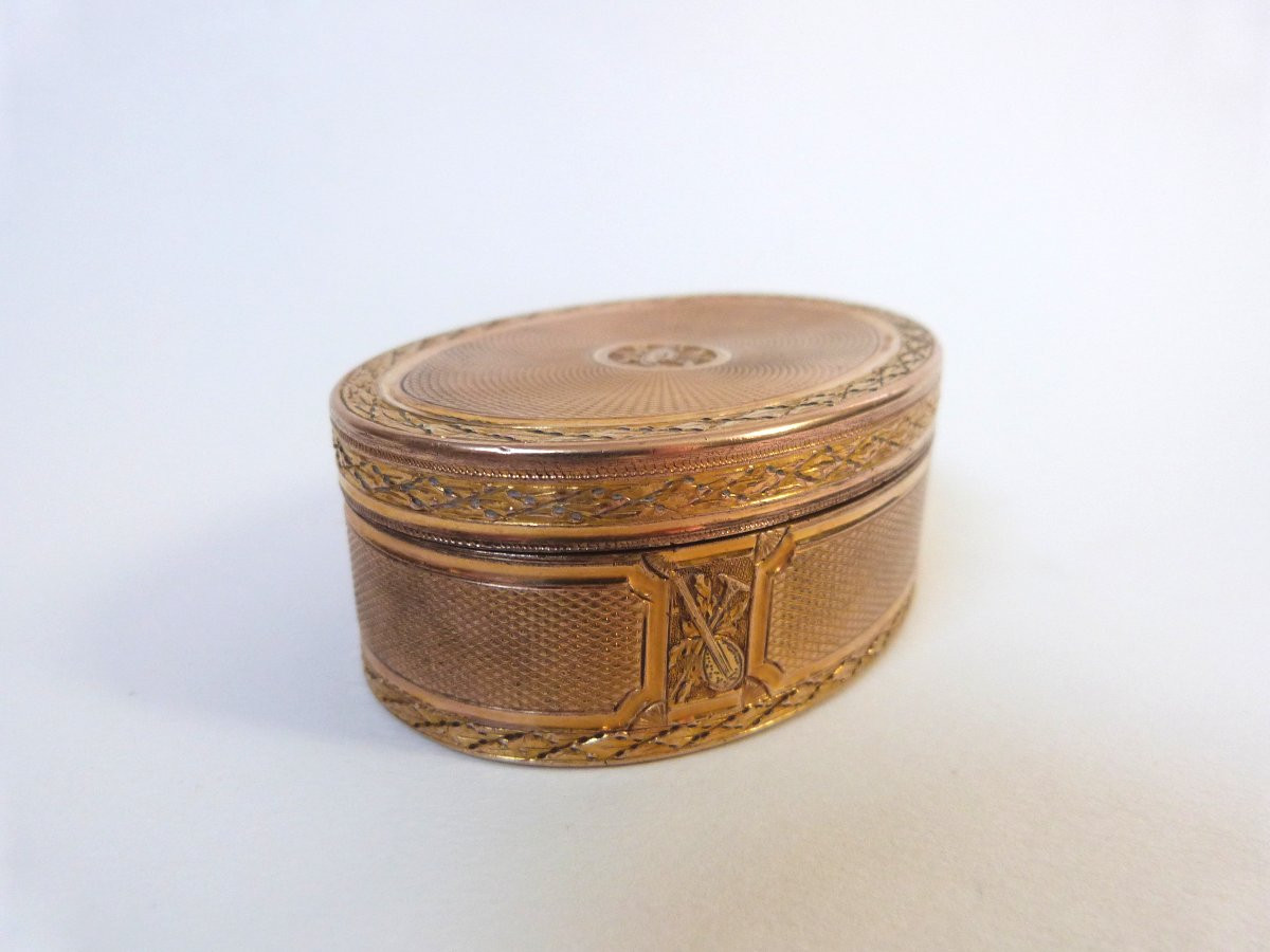 Boite tabatière en Pomponne de la fin du XVIIIeme -photo-2
