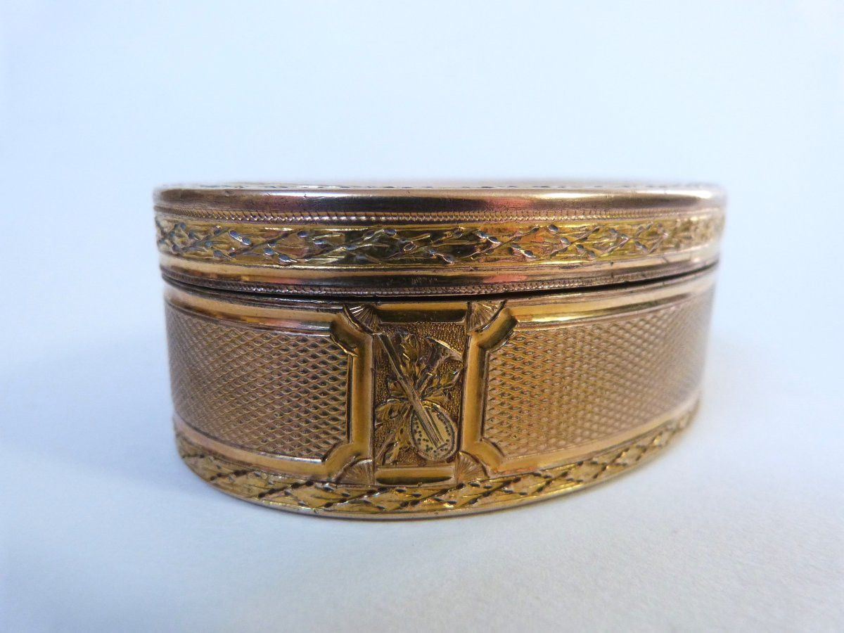 Boite tabatière en Pomponne de la fin du XVIIIeme -photo-2