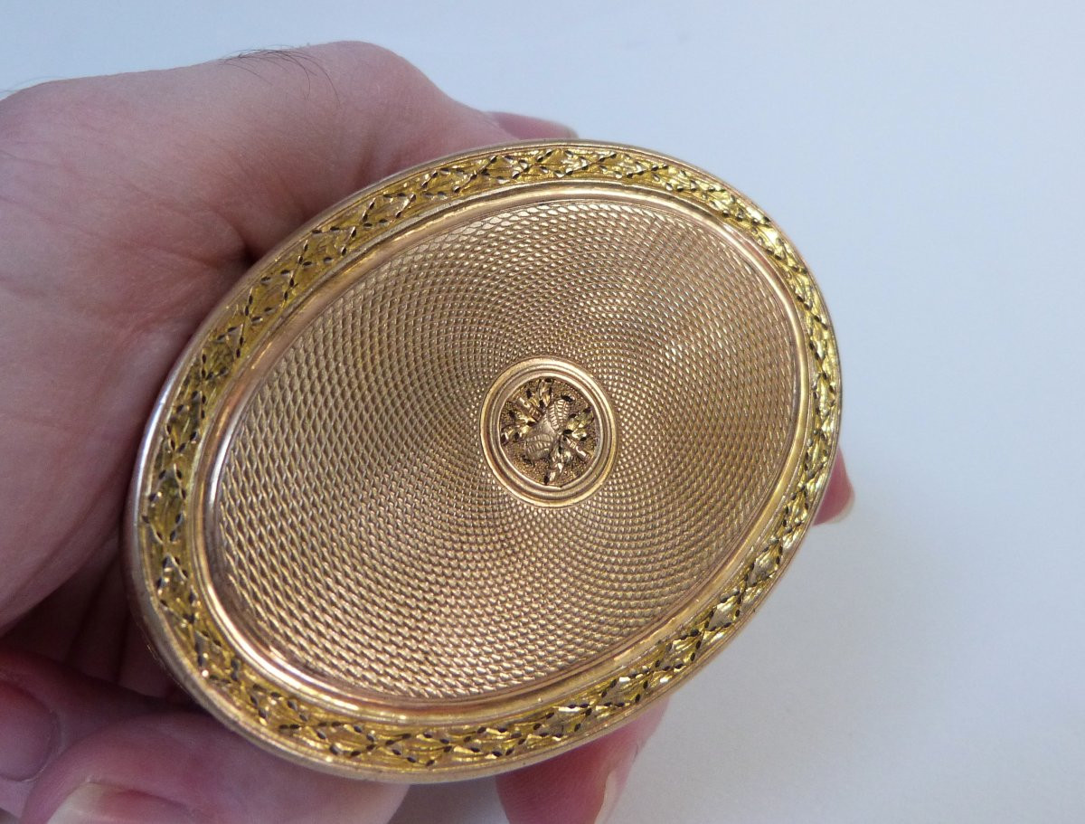 Boite tabatière en Pomponne de la fin du XVIIIeme -photo-7