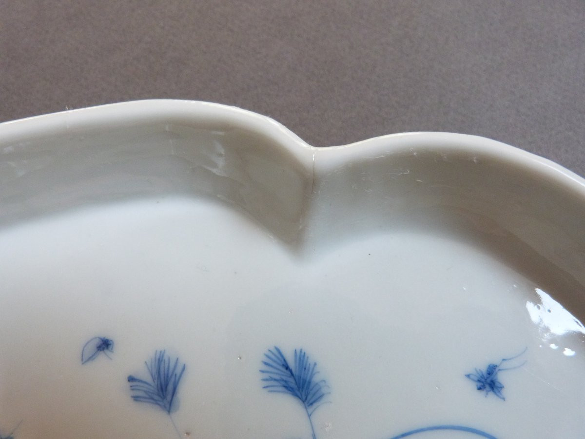 Seto Porcelain Tray Japan Late 19th Century Meiji Period-photo-3