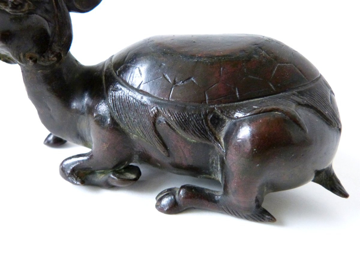Bronze Qilin China Ming  Dynasty-photo-3