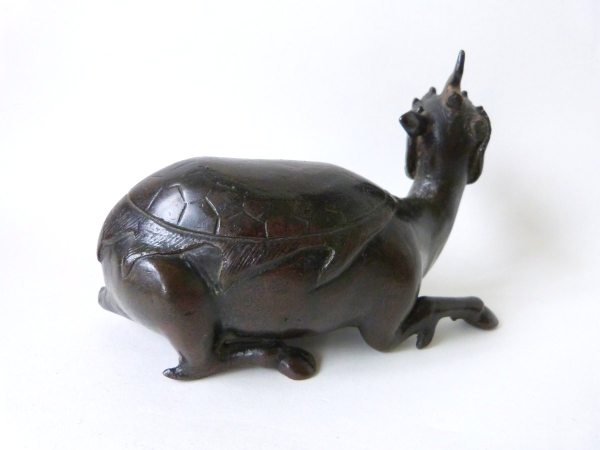 Bronze Qilin China Ming  Dynasty-photo-4