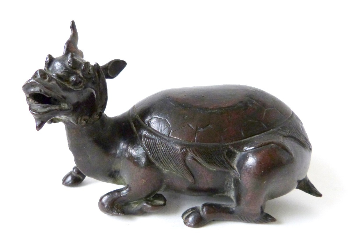 Bronze Qilin China Ming  Dynasty