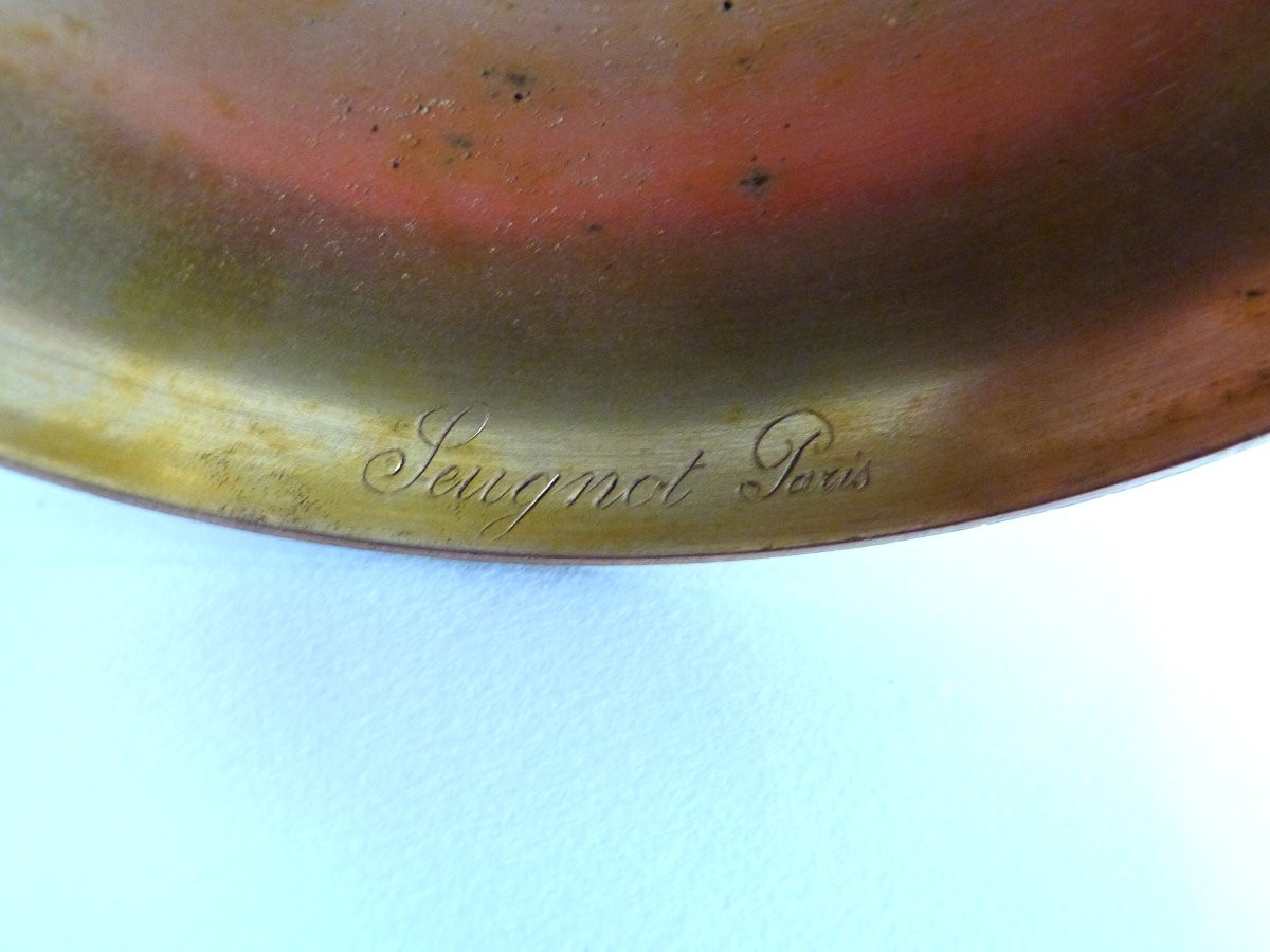 Armand Point et Seugnot à Paris rare boite bonbonnière orientaliste en bronze doré XIXeme-photo-7