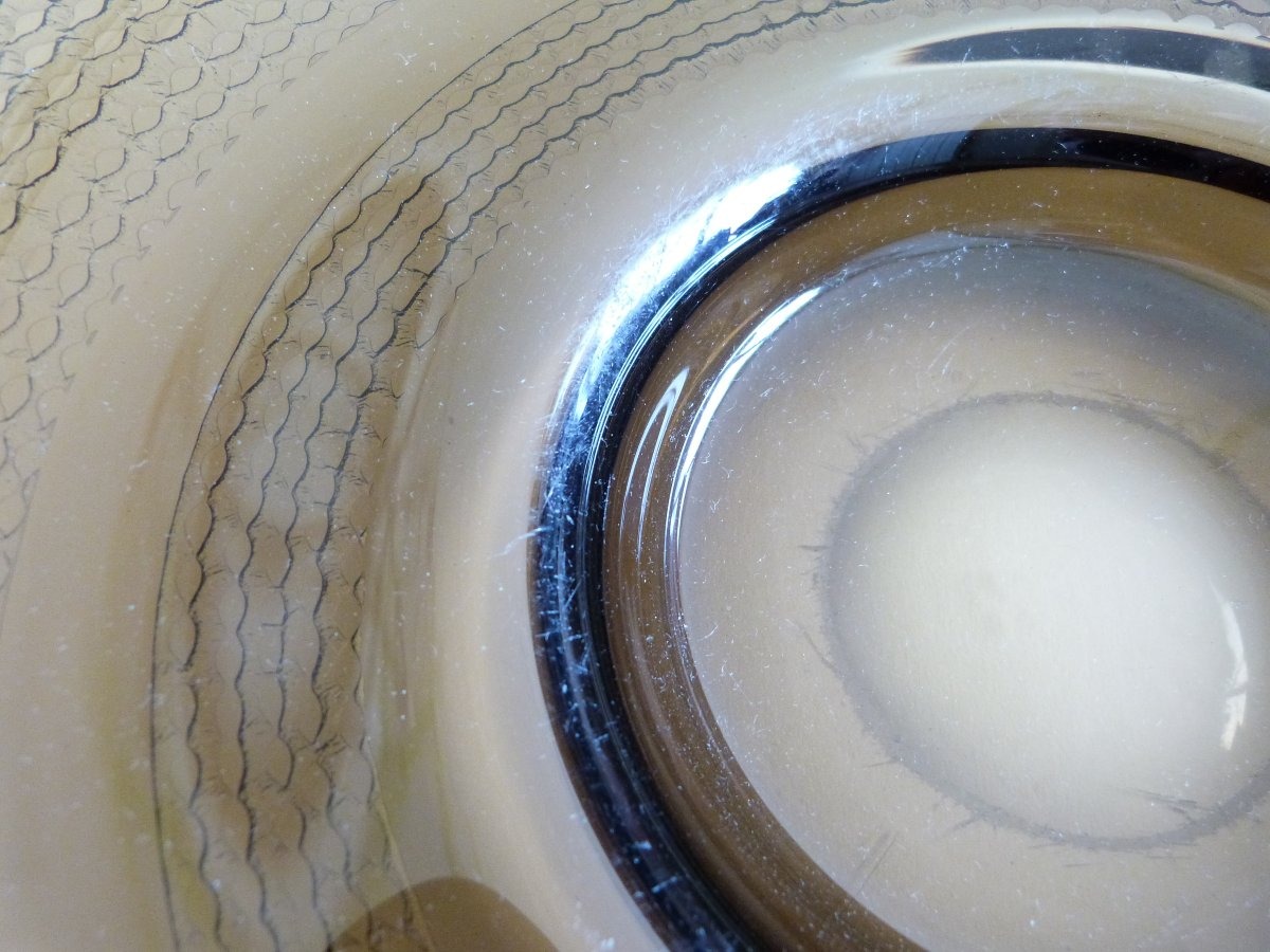 Daum Large Art Deco Acid-etched Glass Bowl-photo-7