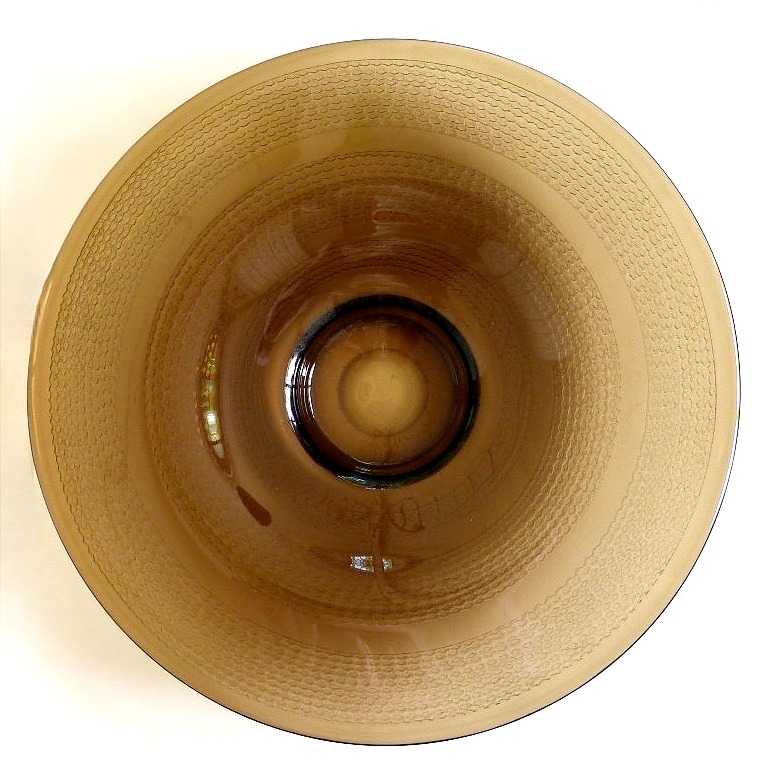 Daum Large Art Deco Acid-etched Glass Bowl