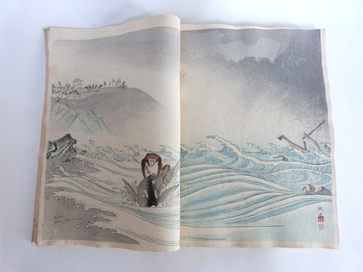 Fables By La Fontaine, Illustrated By Tokyo’s Finest Artists, 1894, Japonism, In A Slipcase -photo-4
