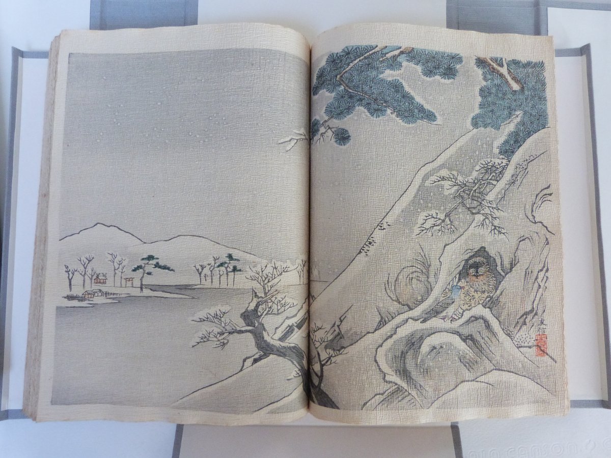 Fables de Florian illustrées par les meilleurs artistes de Tokio Japonisme XIXe sous étui -photo-3