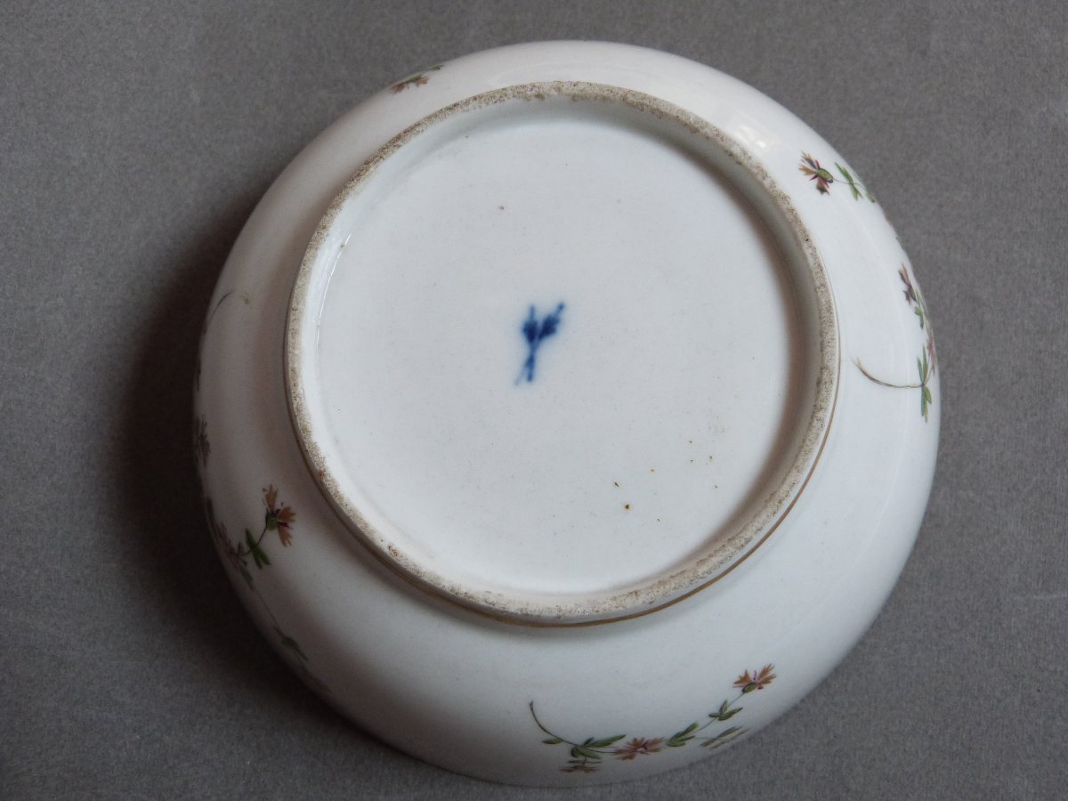 18th-century Porcelain Bowl From Paris, Signed "locré" -photo-3
