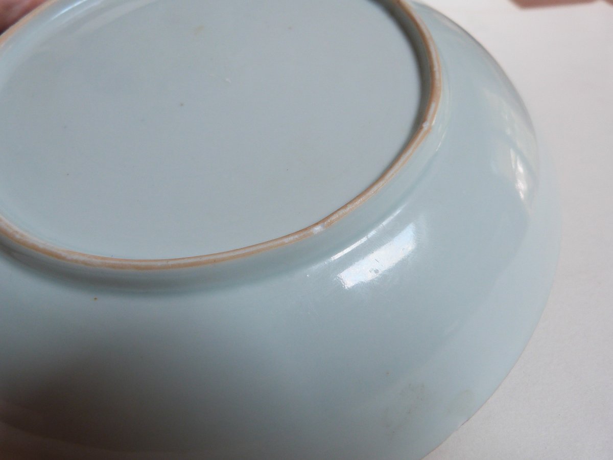 coupe en porcelaine de Chine Yongzheng  début du XVIIIeme siècle famille rose-photo-3