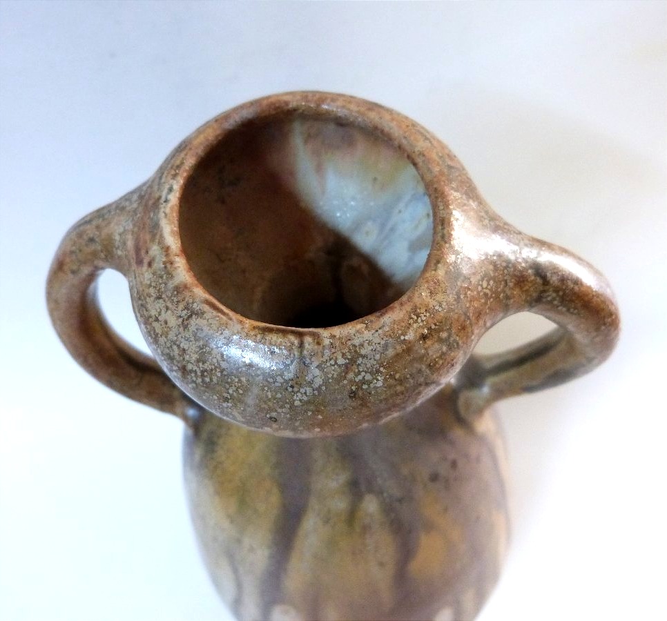 Alexandre Bigot vase en grès flammé art nouveau -photo-4