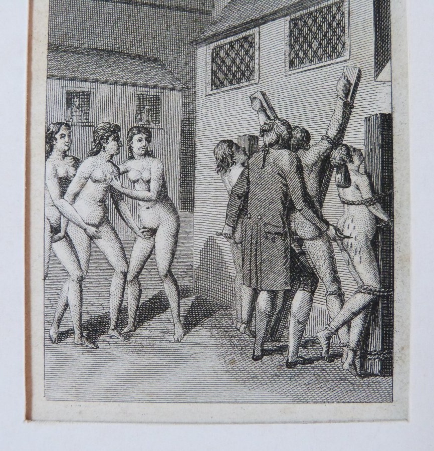 Sade, Erotic Engraving From *the New Justine*, 1797-photo-2