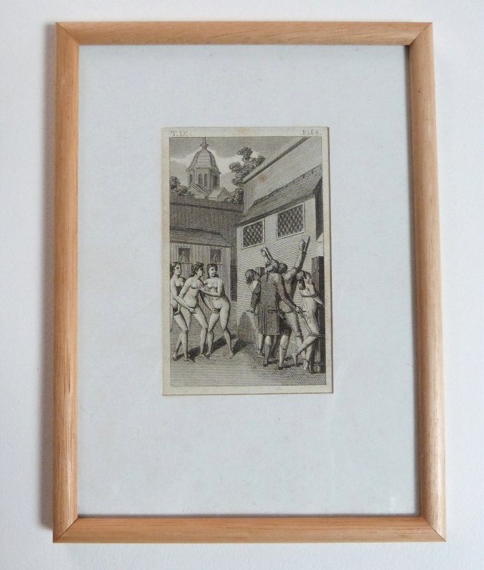 Sade, Erotic Engraving From *the New Justine*, 1797-photo-2