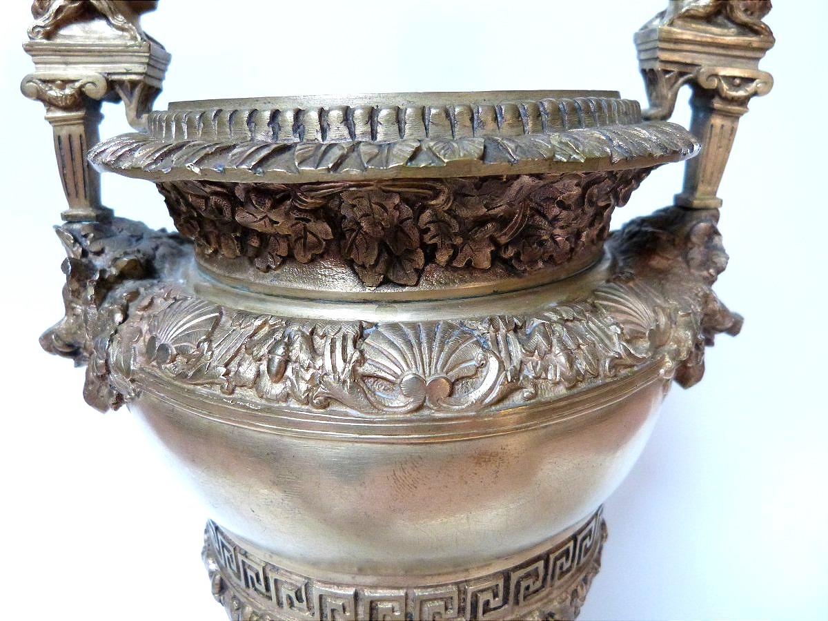 Based On Claude Ballin’s Bronze Janus Vase For The Park At Versailles -photo-3