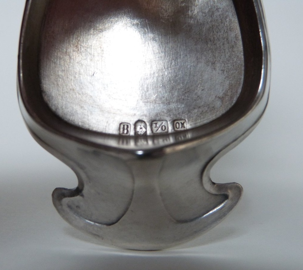 WMF saleron art nouveau en métal argenté -photo-5
