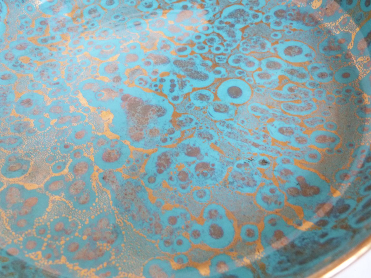 Mazeaud et Faverot Coupe art déco en céramique de Sèvres atelier SMF -photo-4