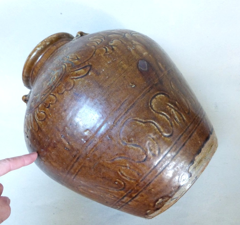 Martaban Jar, China, 19th Century -photo-5