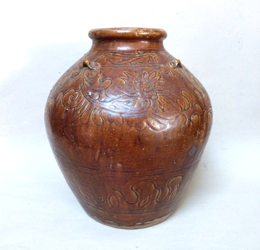 Martaban Jar, China, 19th Century 