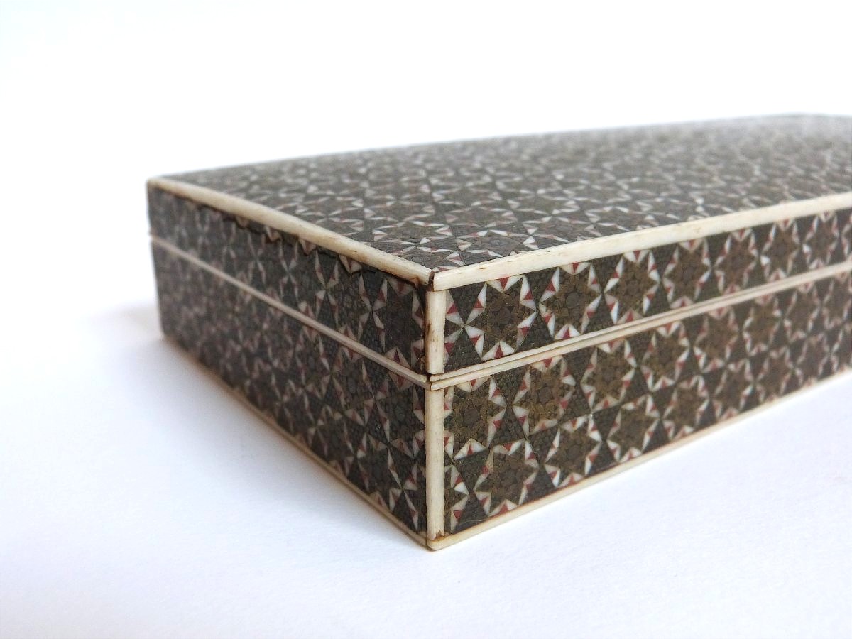 Coffret boite en Marqueterie Khatam Kari Perse -photo-2