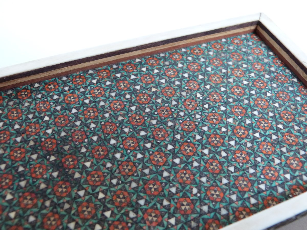 Coffret boite en Marqueterie Khatam Kari Perse -photo-1