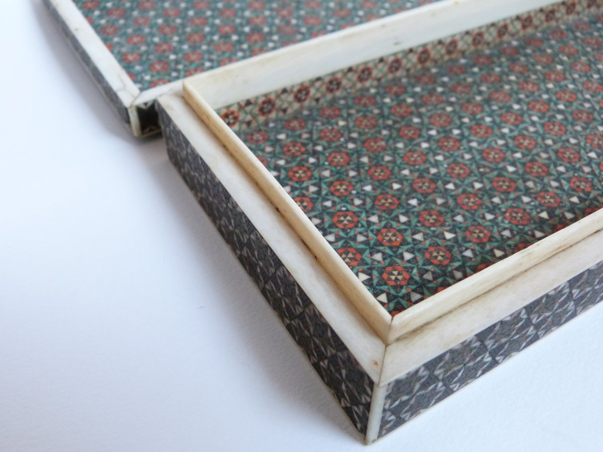 Coffret boite en Marqueterie Khatam Kari Perse -photo-2