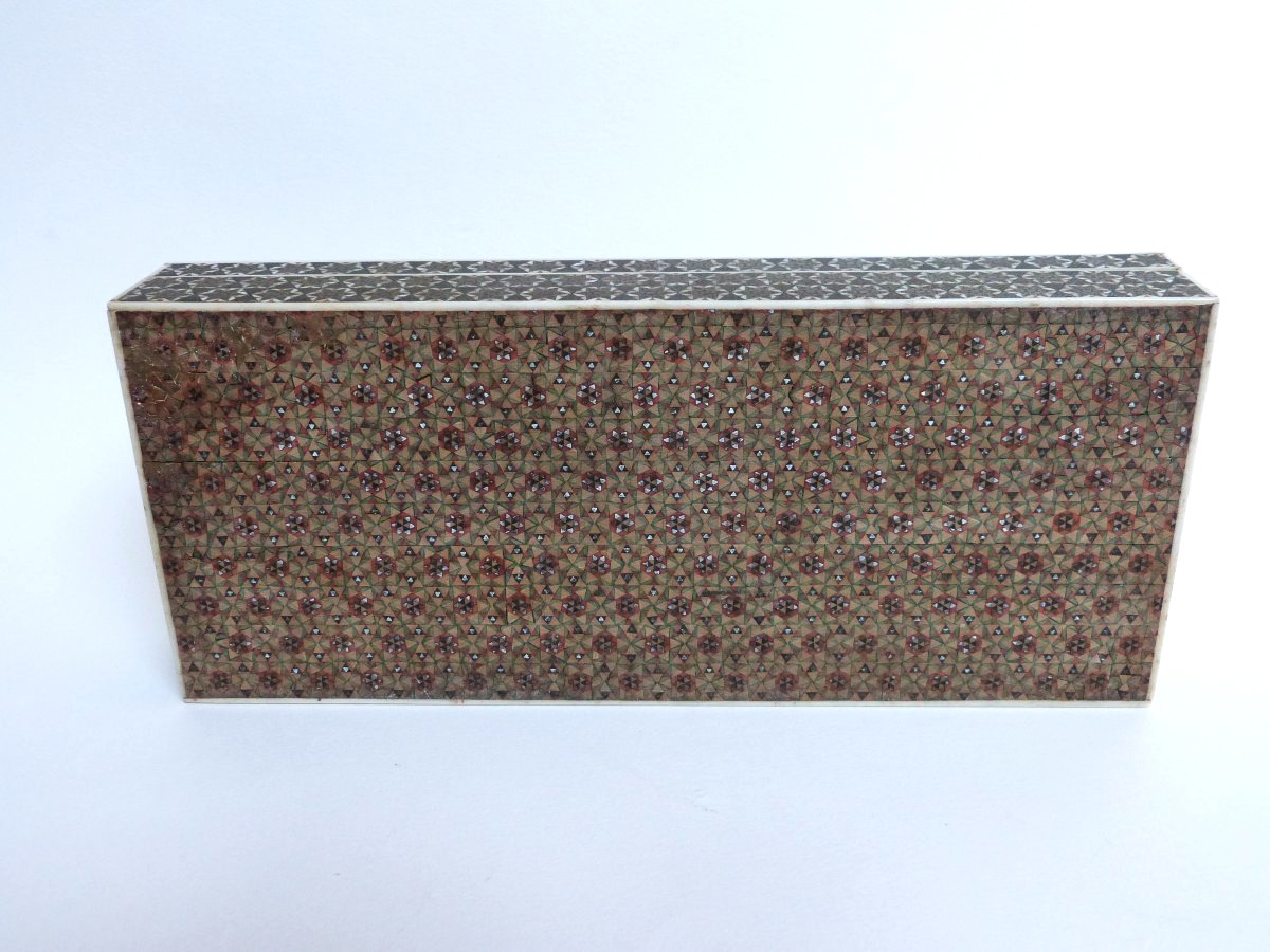 Coffret boite en Marqueterie Khatam Kari Perse -photo-5