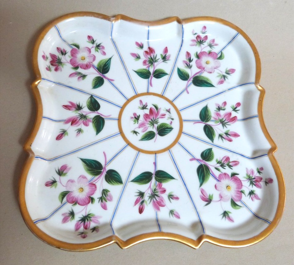 Service à Thé en porcelaine de Paris Napoléon III-photo-2