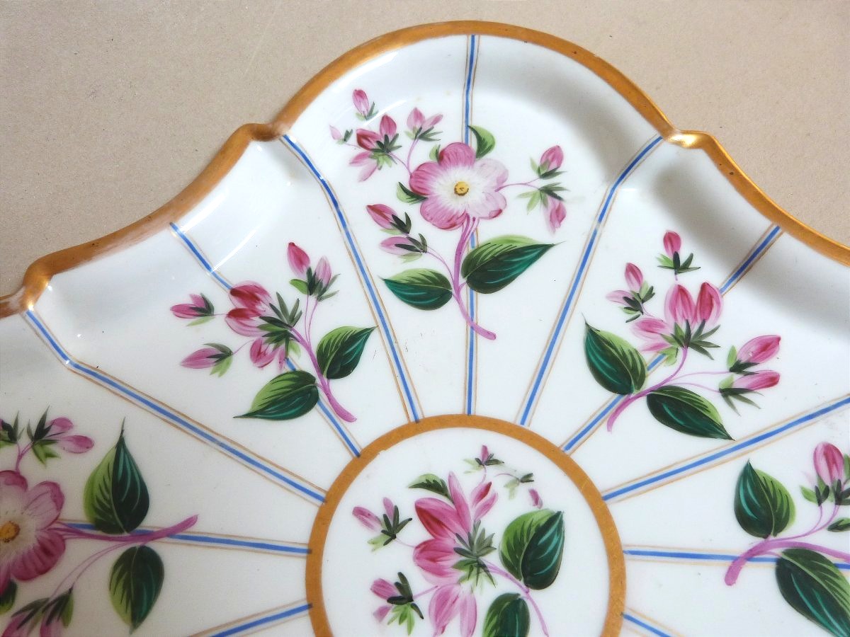 Service à Thé en porcelaine de Paris Napoléon III-photo-3