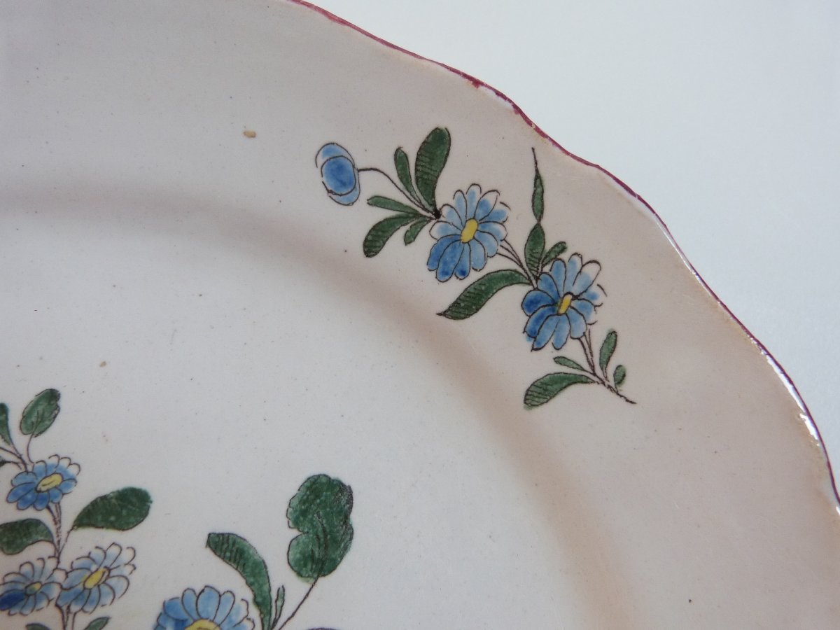 Paul Hannong, 18th-century Strasbourg Earthenware Plate -photo-3