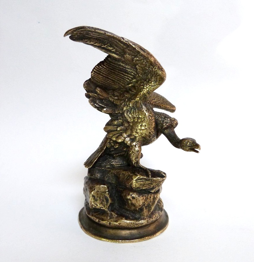 Jules Moignez: A Rare Bronze Vulture 