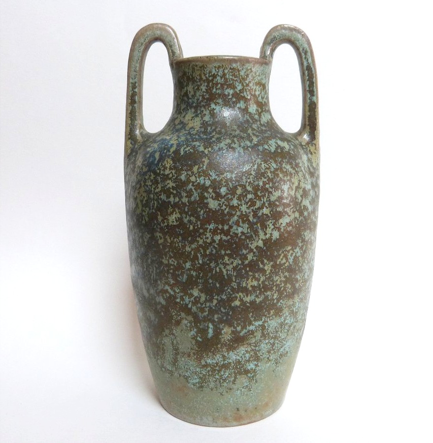 Emile Mousseux, Marlotte Art Nouveau Stoneware Vase 