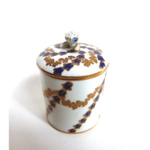 Blush Pot Covered Pot Soft Porcelain From Tournai Belgium 18th Century