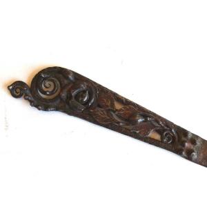 Art Deco Wrought Iron Letter Opener