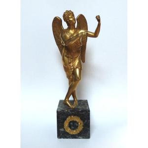sculpture en bronze doré à l'antique d'époque empire 