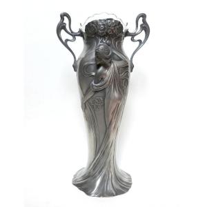 Wmf Art Nouveau Vase