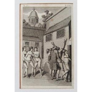 Sade gravure érotique la nouvelle Justine 1797