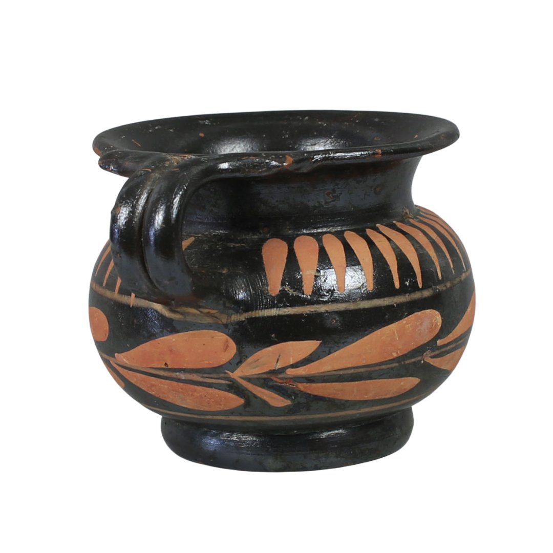 OLPE APULIENNE MINIATURE EN CÉRAMIQUE DE XÉNON — AVEC CERTIFICAT D’AUTHENTICITÉ-photo-3