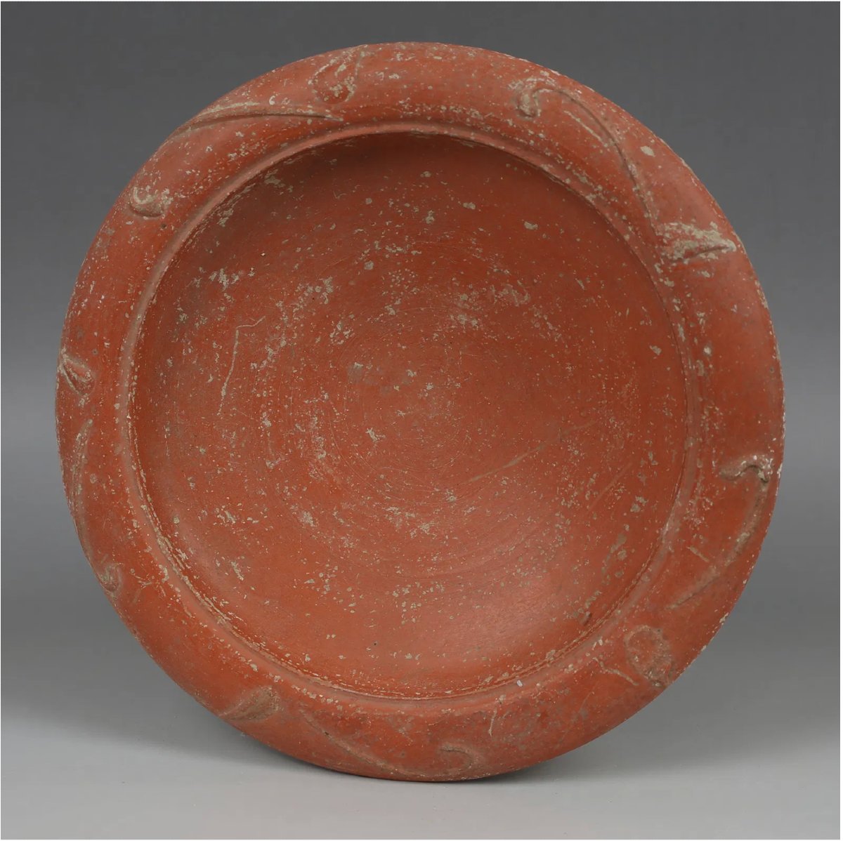 Decorated Roman Terra Sigillata Bowl – With Certificate Of Authenticity-photo-4